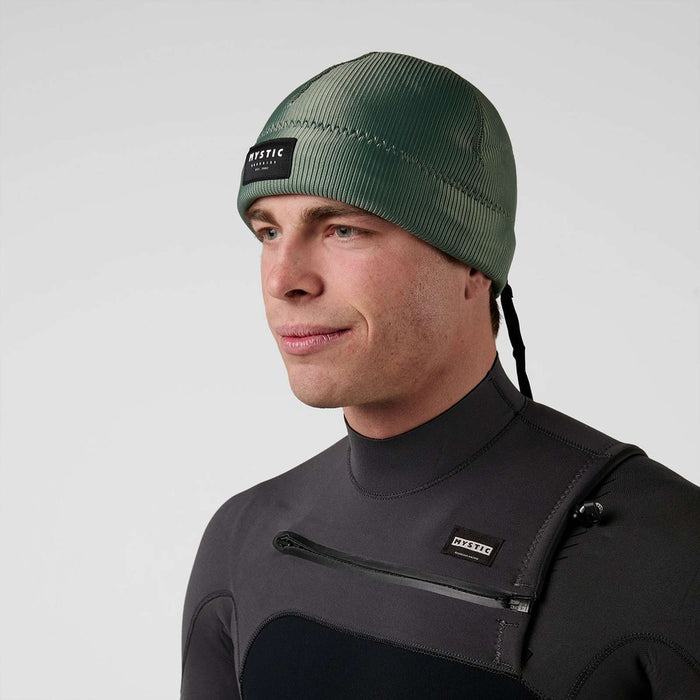 Bonnet en Néoprène 2mm Olive Foncé L-XL Mystic 35016_230024_643_LXL
