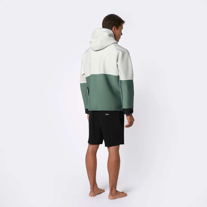 Hoodie en néoprène Fury Homme 3-2mm Vert Foncé XXL Mystic 35017_230325_643_XXL