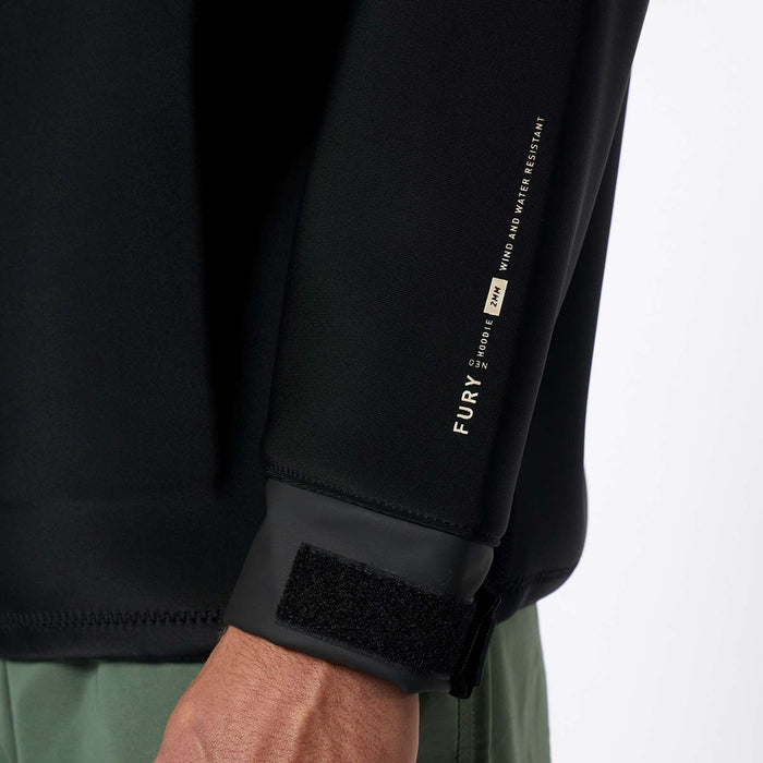 Hoodie en néoprène Fury Homme 3-2mm Noir XXL Mystic 35017_230325_900_XXL