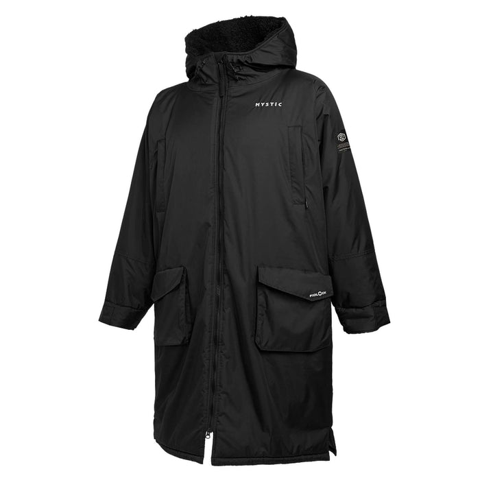 Poncho doublé en teddy imperméable DTS Noir O-S Mystic 35018_230015_900_OS