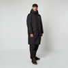 Poncho doublé en teddy imperméable DTS Noir O-S Mystic 35018_230015_900_OS