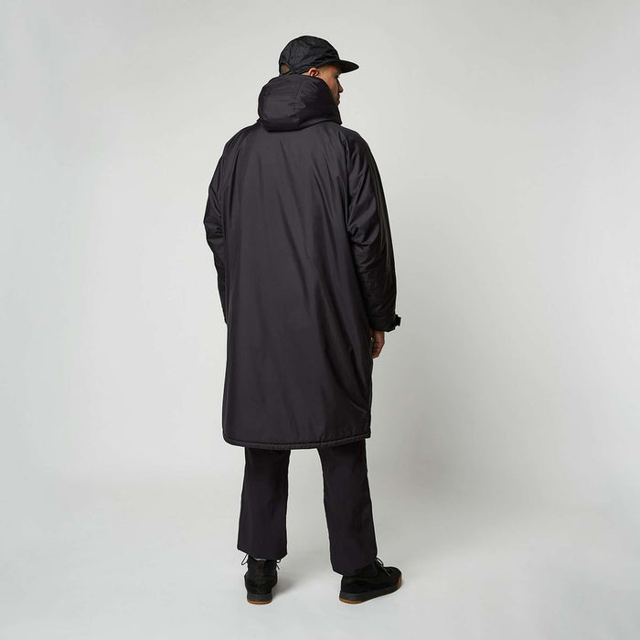 Poncho doublé en teddy imperméable DTS Noir O-S Mystic 35018_230015_900_OS