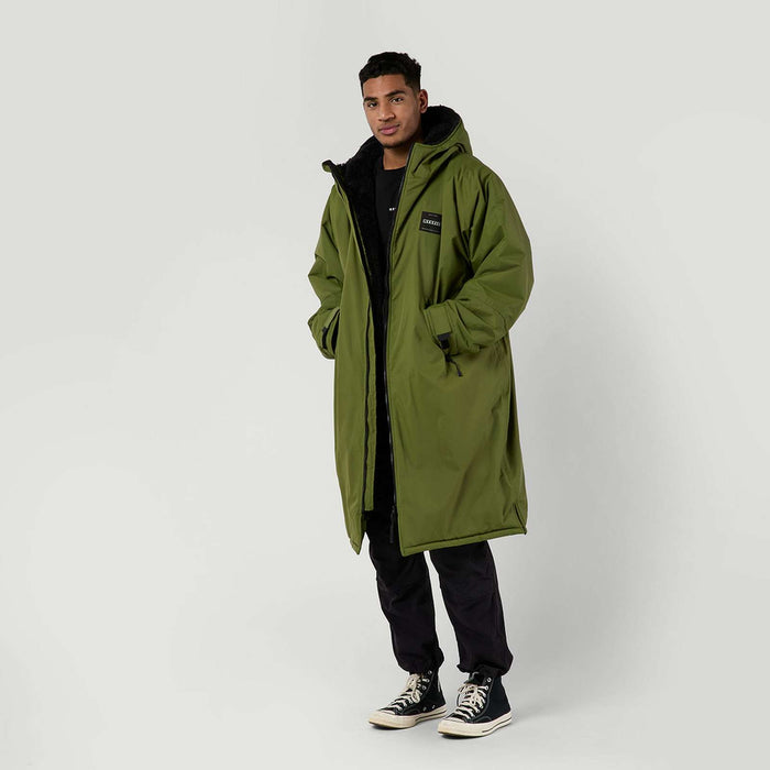 Poncho doublé en teddy imperméable Explore Mousse S-M Mystic 35018_240400_671_SM