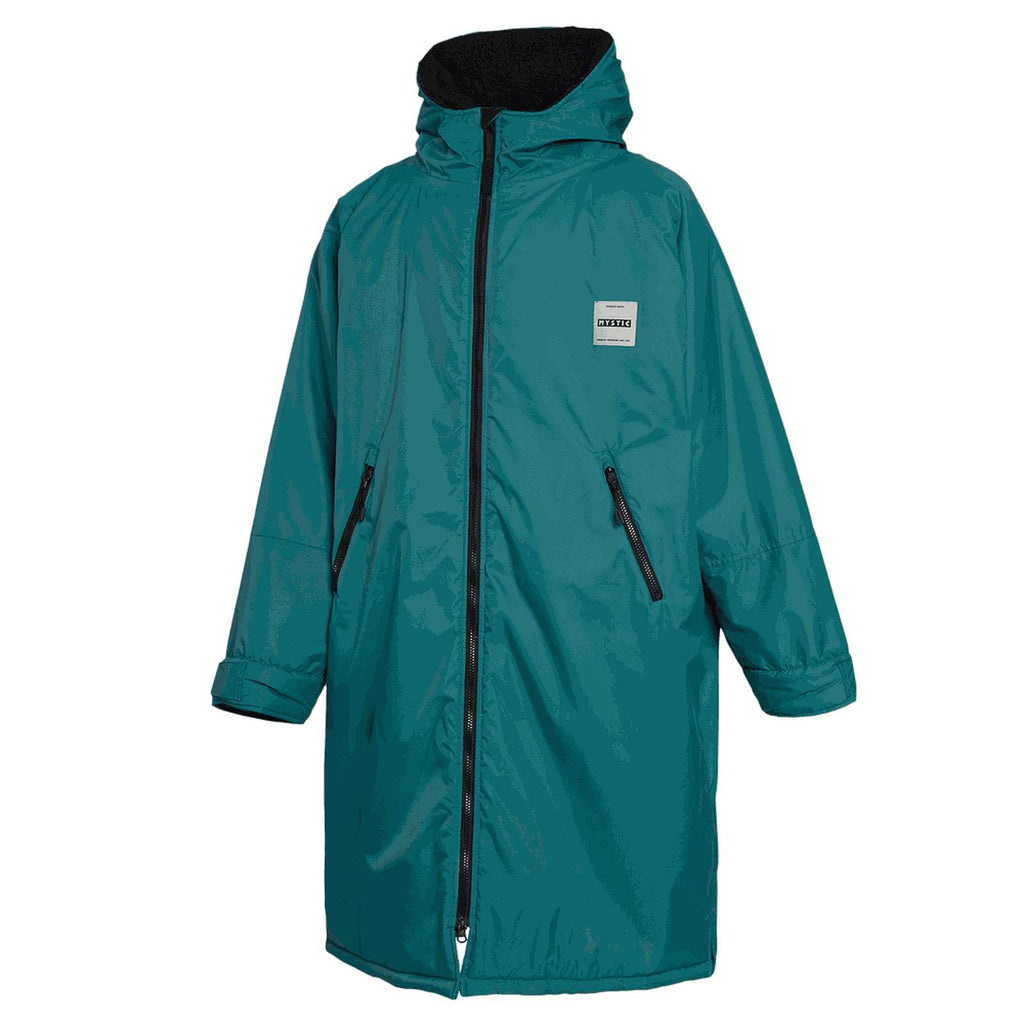 Poncho doublé en teddy imperméable Explore Vert d'eau S-M Mystic 35018_240400_695_SM