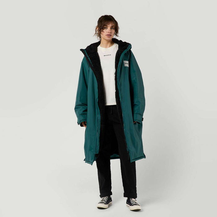 Poncho doublé en teddy imperméable Explore Vert d'eau S-M Mystic 35018_240400_695_SM