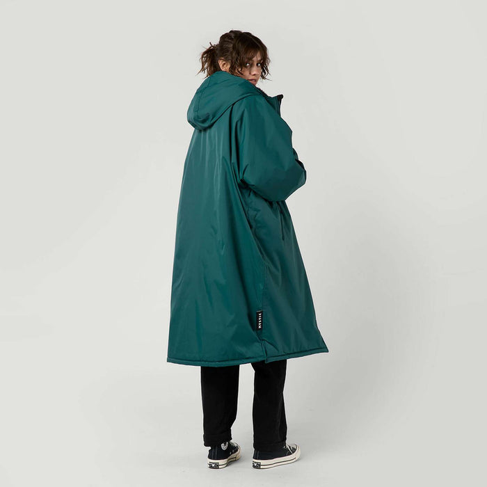 Poncho doublé en teddy imperméable Explore Vert d'eau S-M Mystic 35018_240400_695_SM