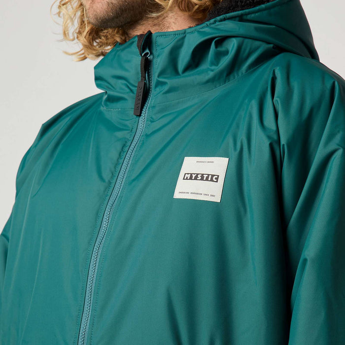 Poncho doublé en teddy imperméable Explore Vert d'eau S-M Mystic 35018_240400_695_SM
