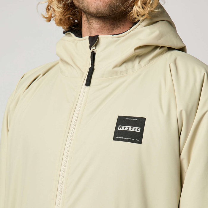 Poncho doublé en teddy imperméable Explore Sable S-M Mystic 35018_240400_705_SM