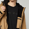 Poncho doublé en teddy imperméable Explore Ardoise-brun S-M Mystic 35018_240400_730_SM