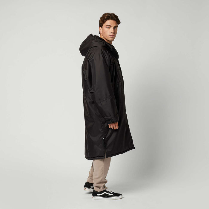 Poncho doublé en teddy imperméable Explore Noir S-M Mystic 35018_240400_900_SM