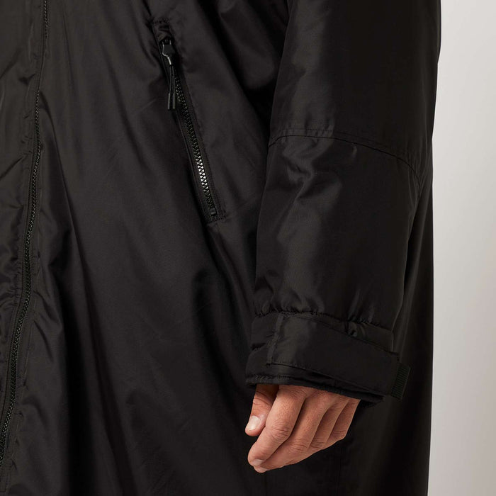 Poncho doublé en teddy imperméable Explore Noir S-M Mystic 35018_240400_900_SM
