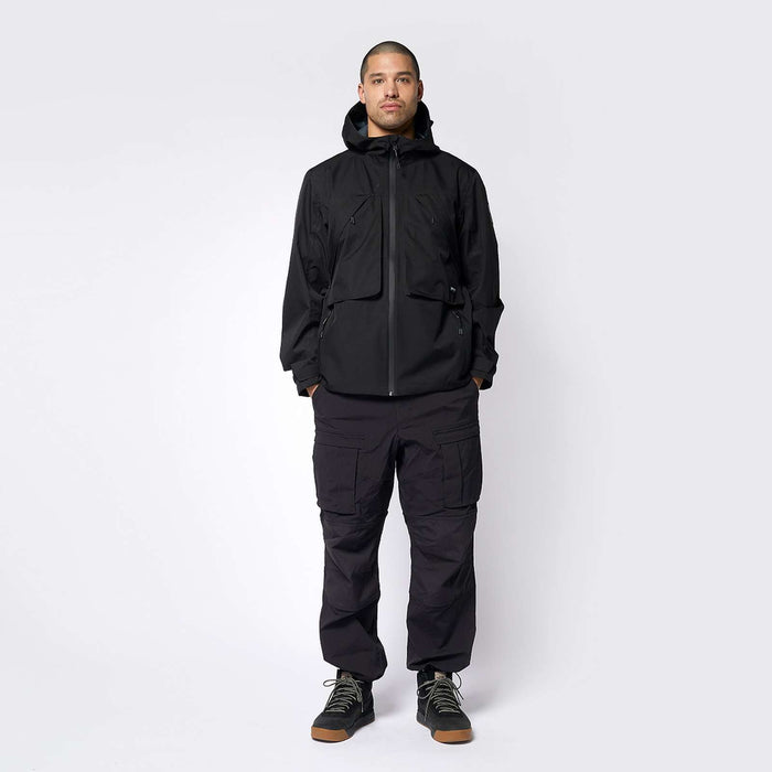 Veste de pluie imperméable DTS noire M Mystic 35101_230102_900_M
