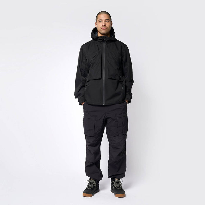 Veste de pluie imperméable DTS noire S Mystic 35101_230102_900_S