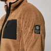 Veste en sweat teddy à zipper DTS gris-brun M Mystic 35104_230080_730_M