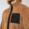 Veste en sweat teddy à zipper DTS gris-brun XL Mystic 35104_230080_730_XL