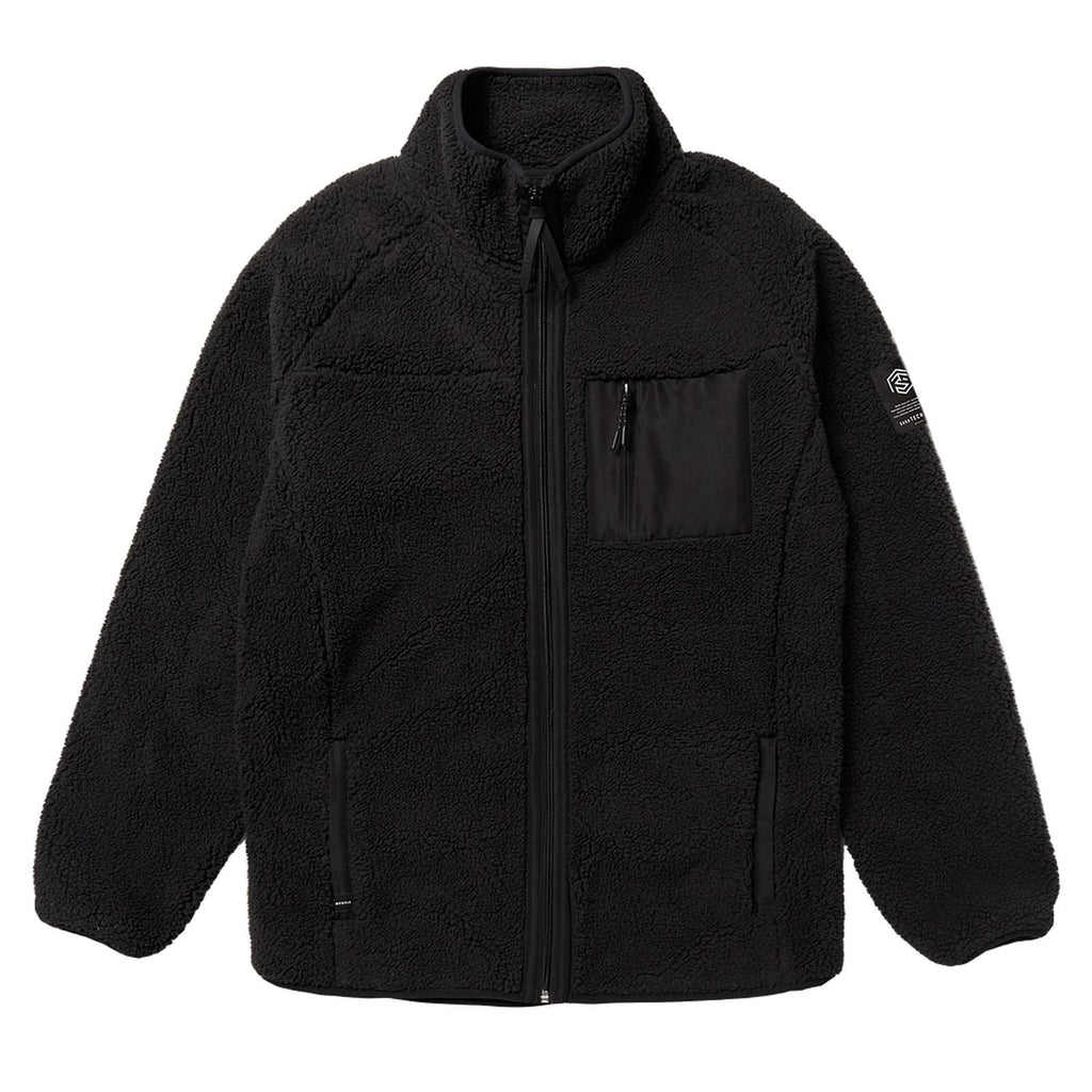 Veste en sweat teddy à zipper DTS noire M Mystic 35104_230080_900_M