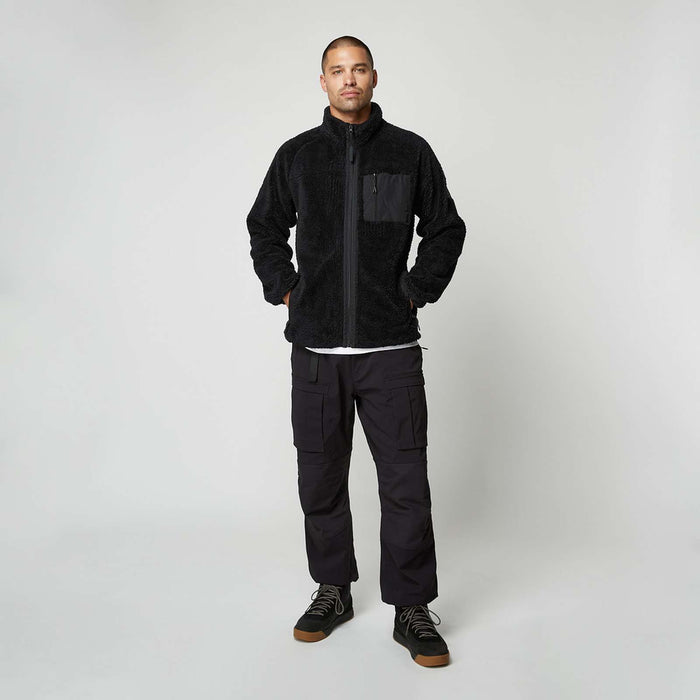 Veste en sweat teddy à zipper DTS noire XXL Mystic 35104_230080_900_XXL