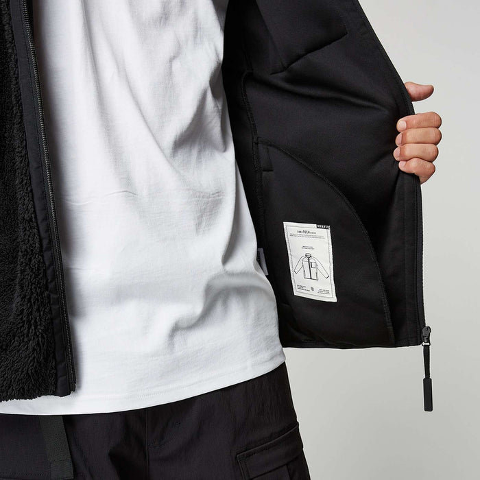 Veste en sweat teddy à zipper DTS noire XXL Mystic 35104_230080_900_XXL