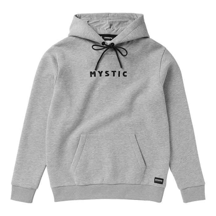 Sweat à Capuche Régulier Gris Clair Mélangé XXL Mystic 35104_250803_848_XXL