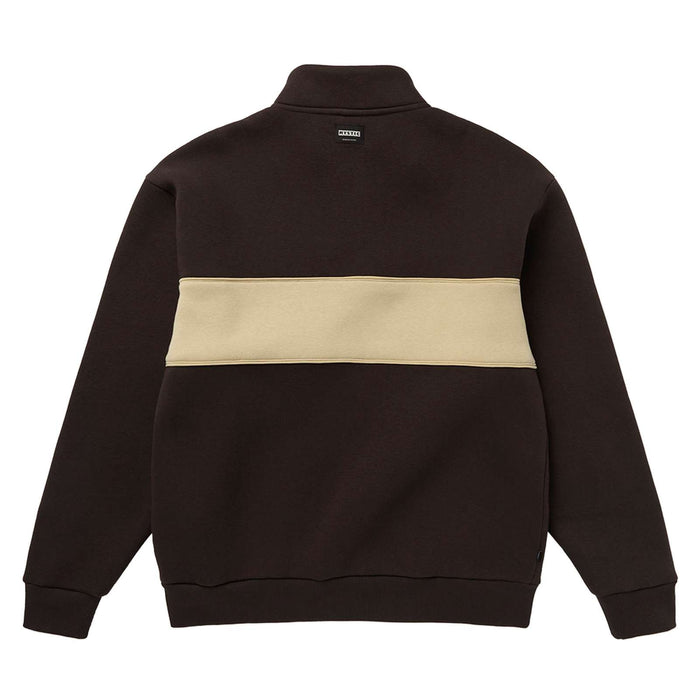 Sweat à col zippé Slate Brun foncé XL Mystic 35104_260315_736_XL