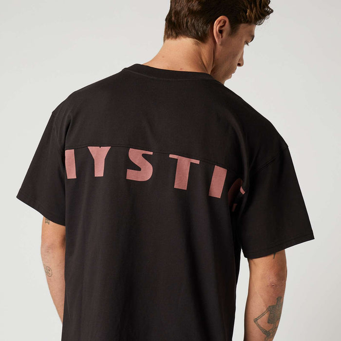 T-shirt décontracté Profil Noir L Mystic 35105_240178_900_L