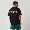 T-shirt décontracté Profil Noir L Mystic 35105_240178_900_L