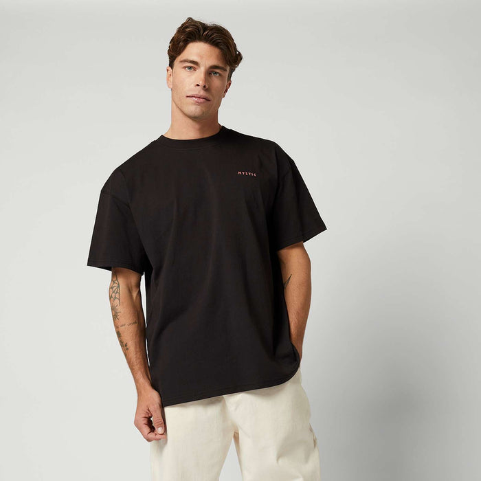 T-shirt décontracté Profil Noir M Mystic 35105_240178_900_M