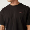 T-shirt décontracté Profil Noir XL Mystic 35105_240178_900_XL
