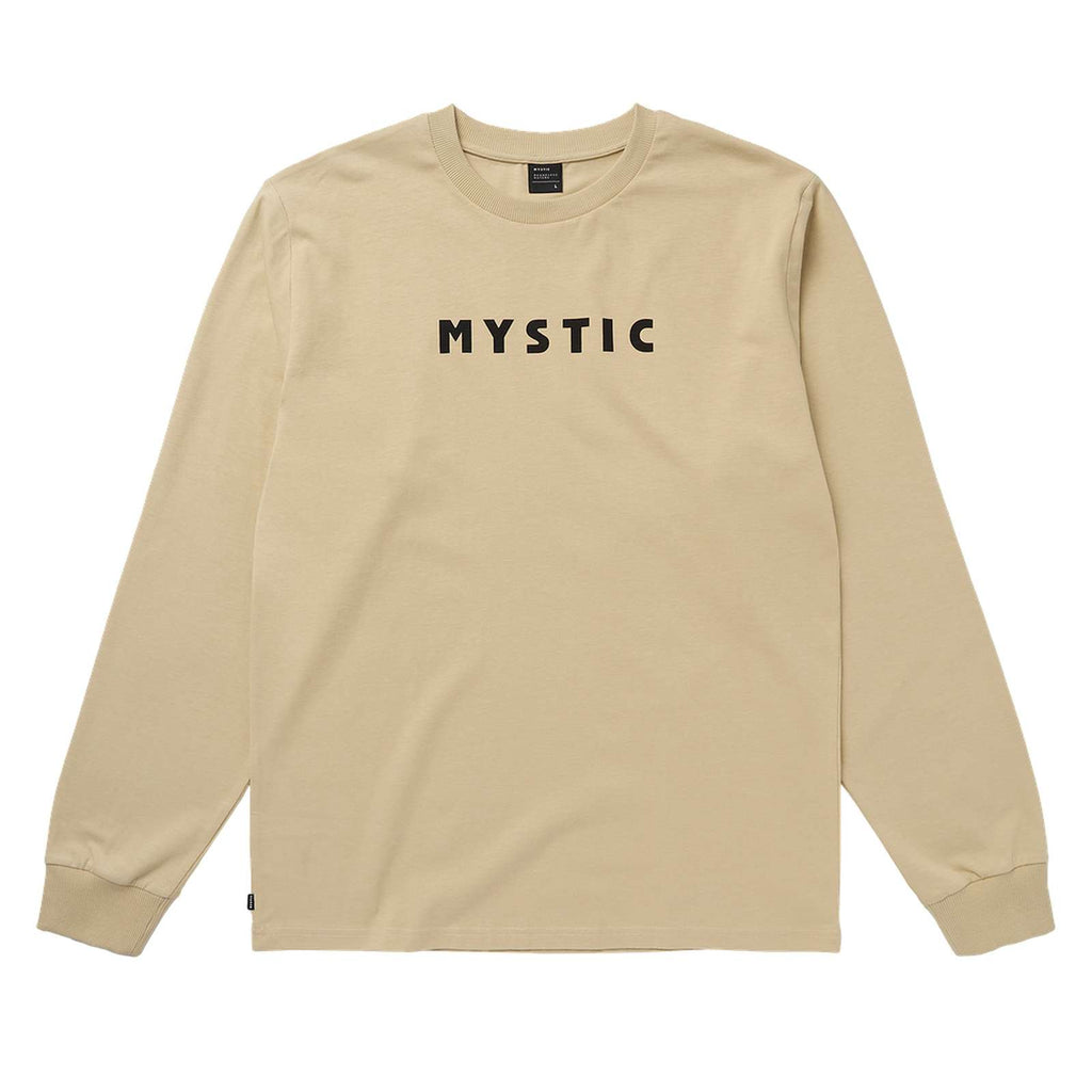 Tee-Shirt à Manches Longues de Marque Kaki-Pâle XL Mystic 35105_260310_708_XL