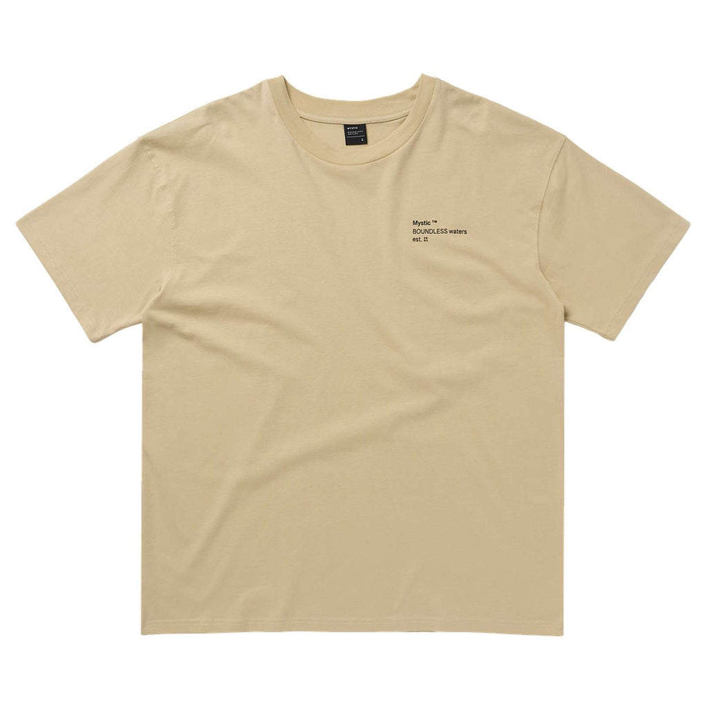 T-shirt surdimensionné Heartsease Kaki-Pâle L Mystic 35105_260340_708_L