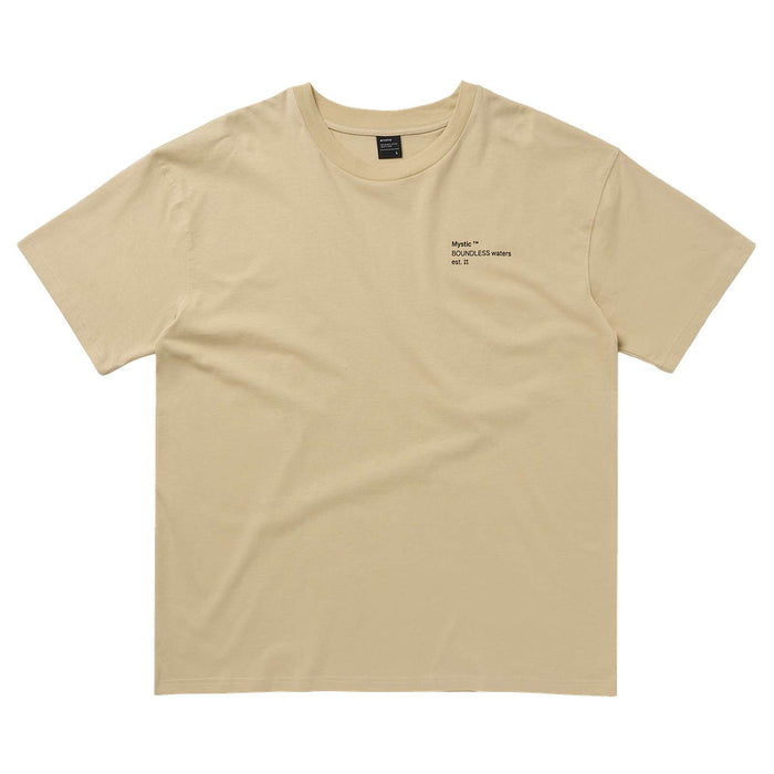 T-shirt surdimensionné Heartsease Kaki-Pâle L Mystic 35105_260340_708_L