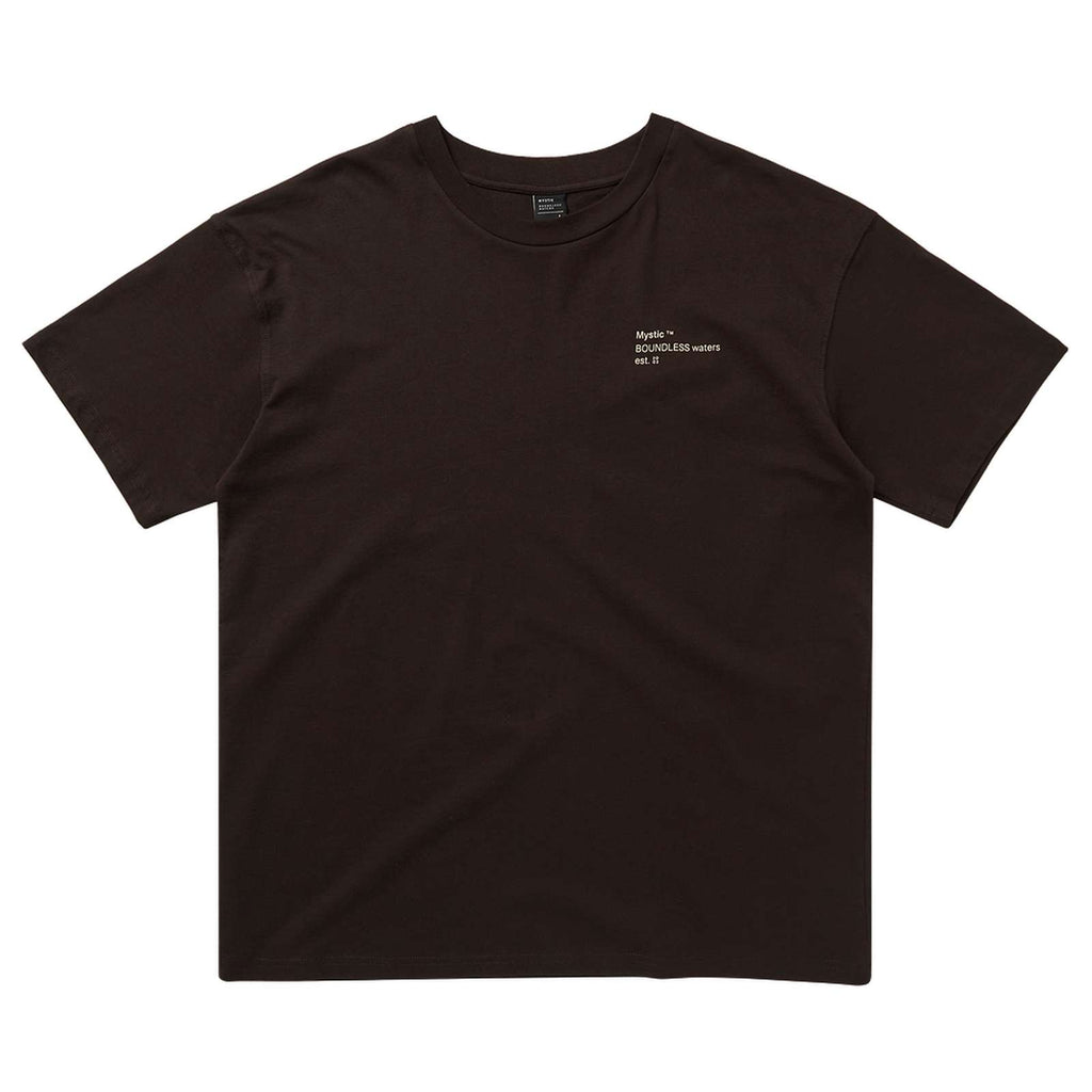 T-shirt surdimensionné Heartsease Brun-Foncé M Mystic 35105_260340_736_M