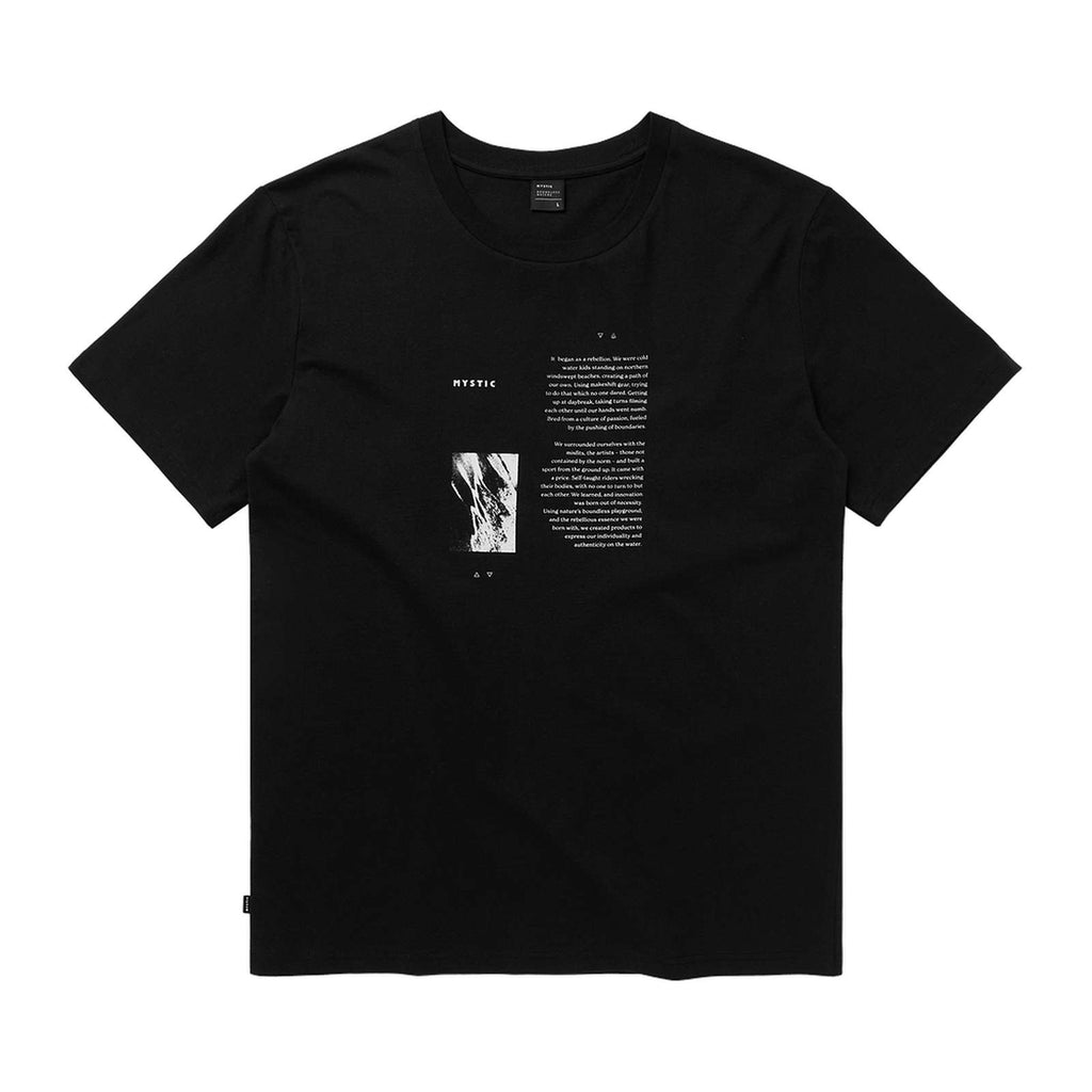 T-shirt décontracté Collectif Noir M Mystic 35105_260345_900_M