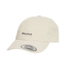 Casquette en velours côtelé 6 panneaux Blanc Cassé Mystic 35108_240205_109_OS