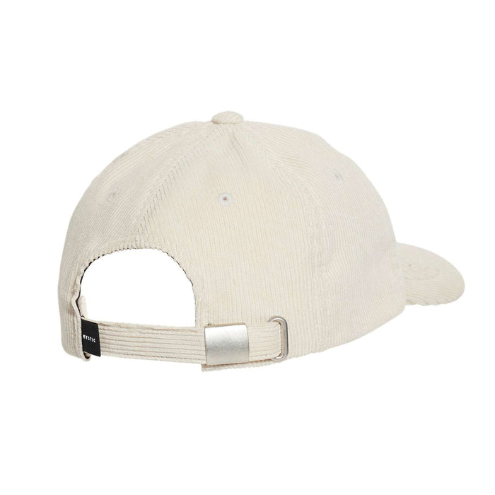 Casquette en velours côtelé 6 panneaux Blanc Cassé Mystic 35108_240205_109_OS