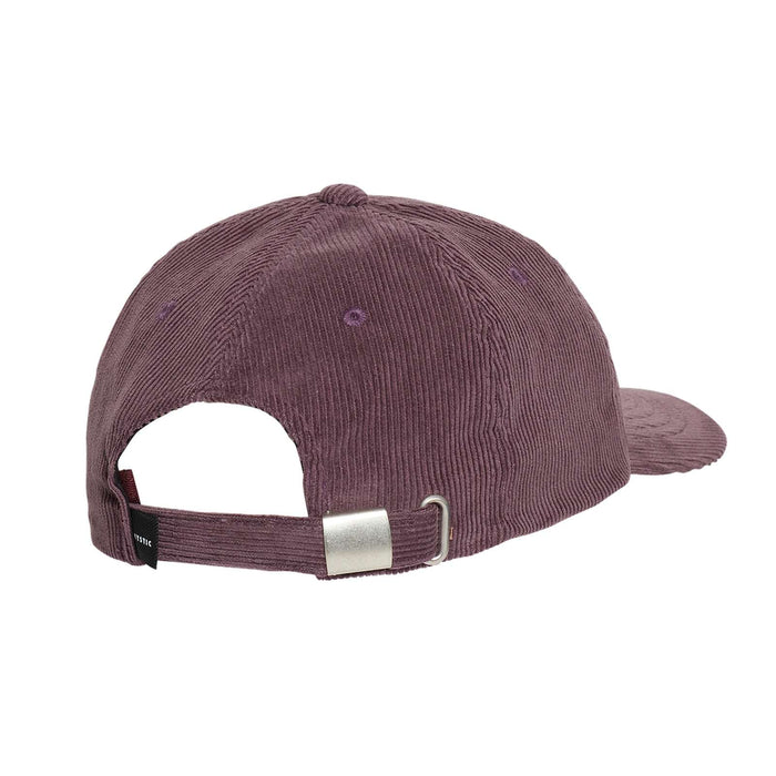 Casquette en velours côtelé 6 panneaux Lilas-Rétro Mystic 35108_240205_503_OS