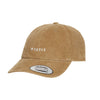 Casquette en velours côtelé 6 panneaux Brun-Ardoise Mystic 35108_240205_730_OS