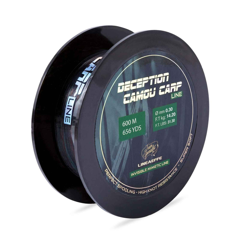 Fil de pêche Deception Camou Carp 600m 0,30 Team Specialist 3600330N