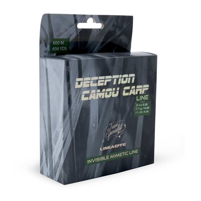 Fil de pêche Deception Camou Carp 600m 0,35 Team Specialist 3600335N