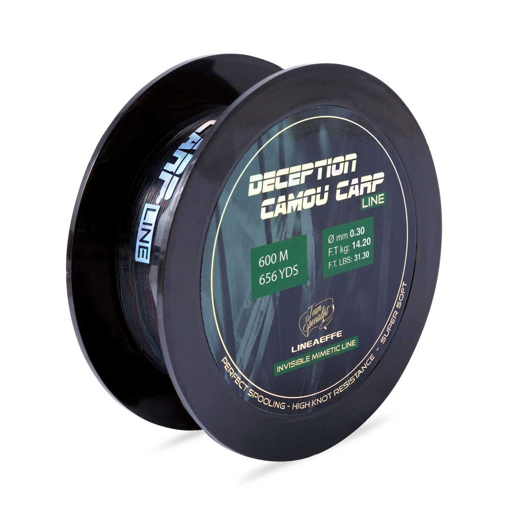 Fil de pêche Deception Camou Carp 600m 0,45 Team Specialist 3600345N