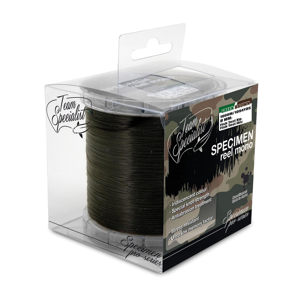 Fil de pêche Specimen Reel Mono 1000 m 0,200 Team Specialist 3600420