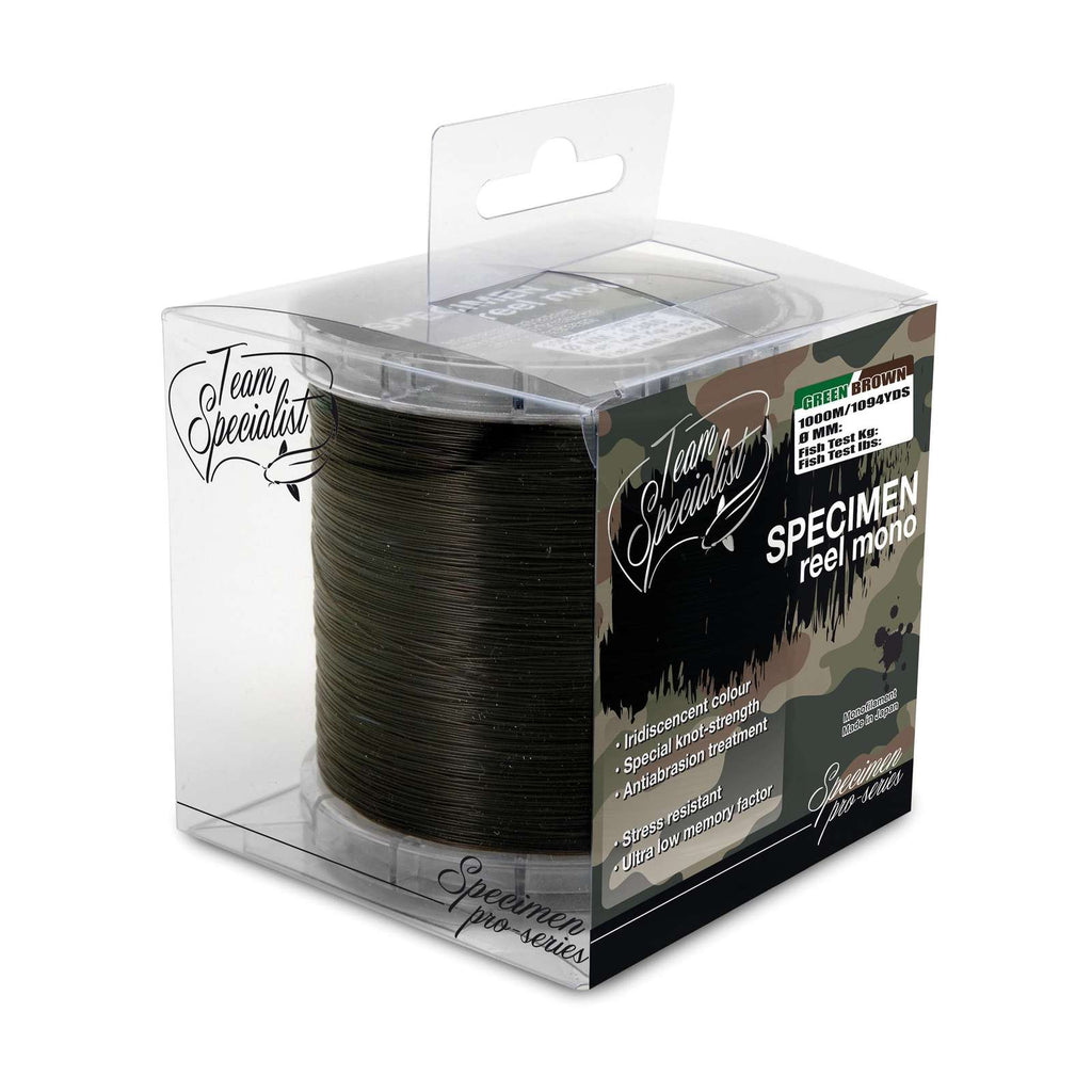 Fil de pêche Specimen Reel Mono 1000 m 0,280 Team Specialist 3600428