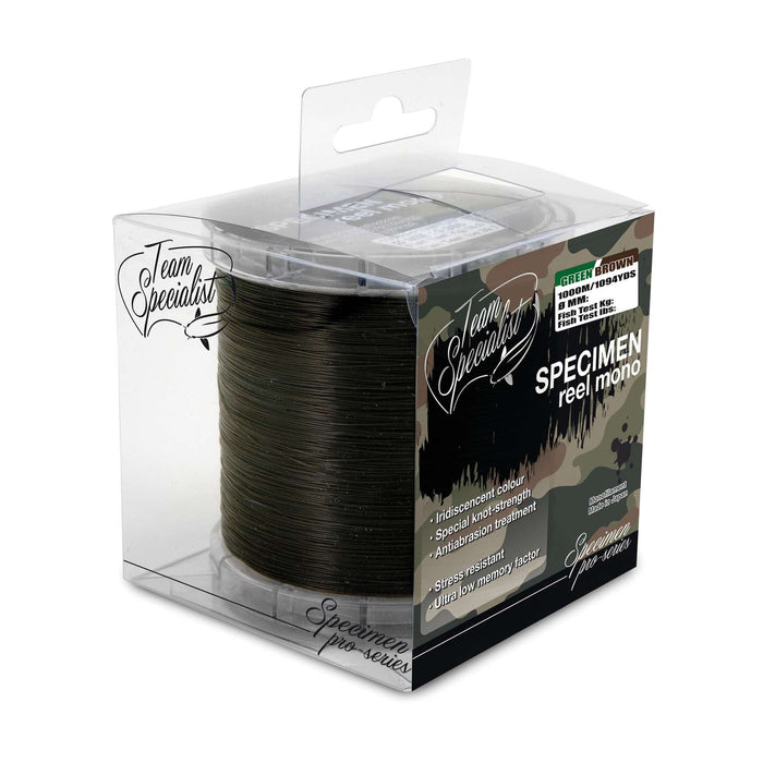 Fil de pêche Specimen Reel Mono 1000 m 0,280 Team Specialist 3600428
