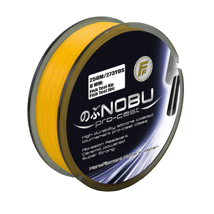 Fil de pêche Nobu Pro Cast Hi-Viz 250m Fluo Orange Eu 0,165 Fishing Ferrari 3700716