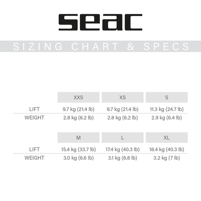 Veste BCD Smart M Seac 42-34-M