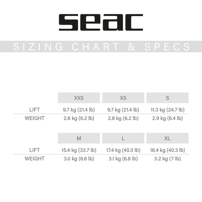 Veste BCD Smart S Seac 42-34-S