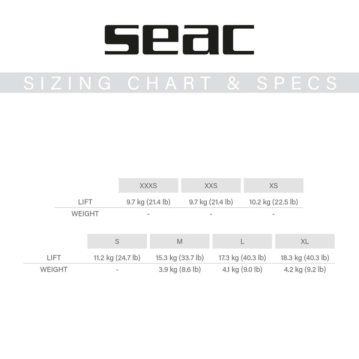 Veste Bcd Club XXS Seac 42-36-XXS