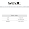Veste Bcd Modulaire Rev Avec Valve de Décharge Taille Unique Seac 42-38