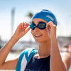Lunettes de natation Bondi Marine-Blanc Teinté-Bleu Lenses Zoggs 461004NVWHTBL