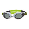 Lunettes de natation Bondi Blanc-Lime Teinté-Fumée Lenses Zoggs 461004WHBLTSM